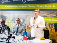 Zdjęcia z podpisania umowy na dofinansowanie Parku Zielonej Energii