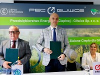 Zdjęcia z podpisania umowy na dofinansowanie Parku Zielonej Energii